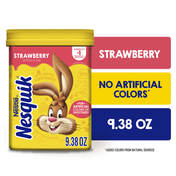 Nestlé NESQUIK Strawberry Powder Drink Mix