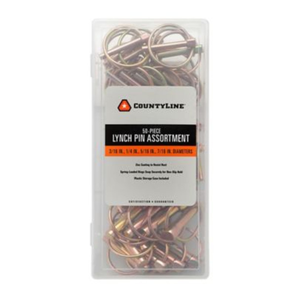 County Line Lynch Pin Assortment, 50 pk.