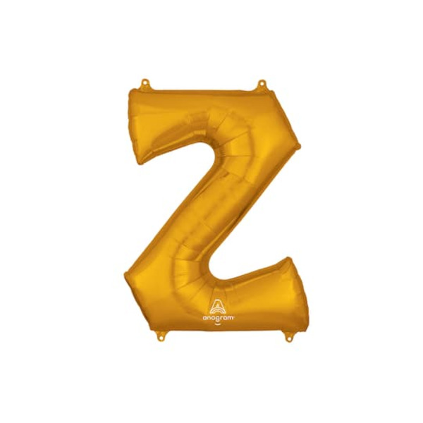 Anagram INFLATED 32" Gold Letter Foil Balloon