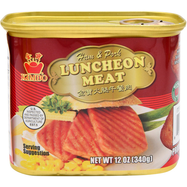 Kimbo Ham & Pork Luncheon Meat
