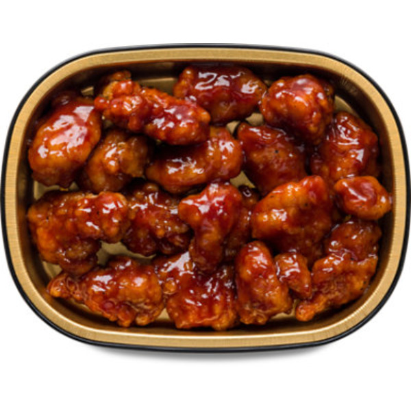 Hot Boneless Honey Barbecue Chicken Wings