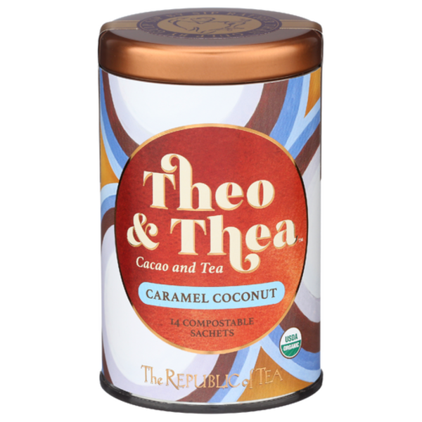 The Republic of Tea Organic Caramel Coconut Theo & Thea Tea Same-Day ...