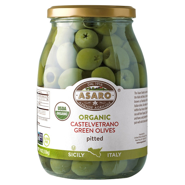 Organic Castelvetrano Olives, 33.8 oz