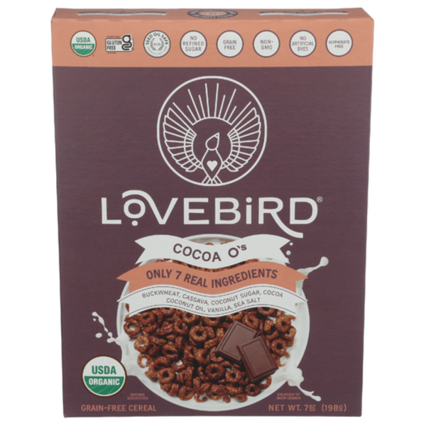 Lovebird Cacao O's Grain Free Cereal