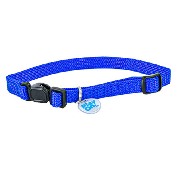 Play On Basic Cat Collar - Bright Blue