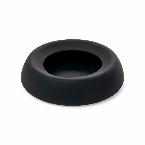 Every Yay Wet Your Whistle Black Spill-Proof Pet Bowl