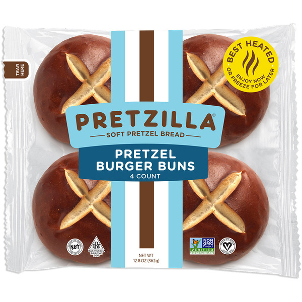 L'oven Fresh Pretzel Hamburger Buns