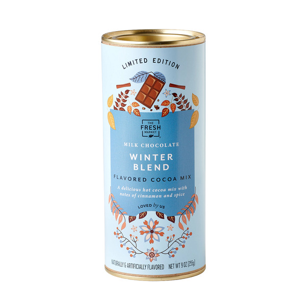 The Fresh Market Winter Blend Milk Chocolate Flavored Cocoa Mix Same ...