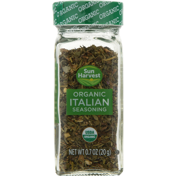 Sun Harvest Seasoning, Organic, Italian