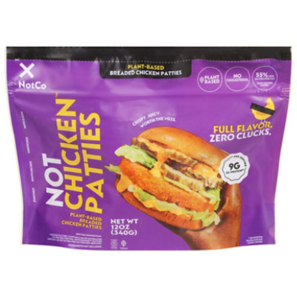 Notchicken Patties 4pk - 12 OZ