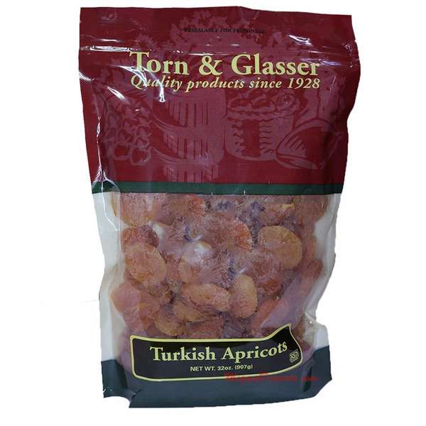 Torn & Glasser - Turkish Apricots - 32 oz Jar