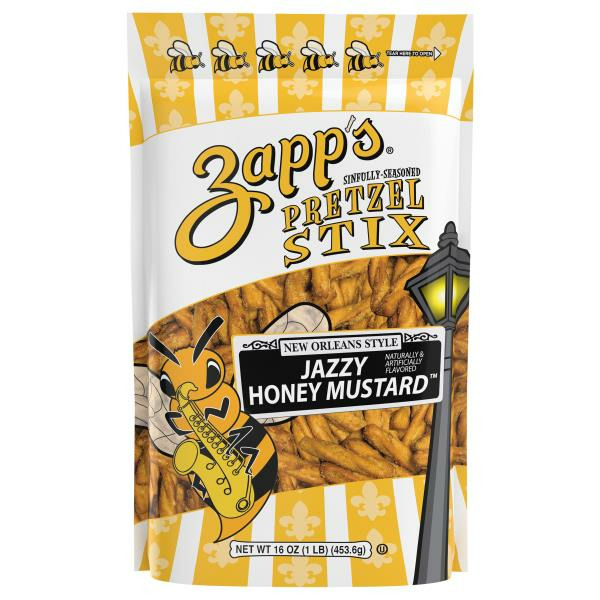 Publix Zapp's Pretzel Stix, Jazzy Honey Mustard, New Orleans Style