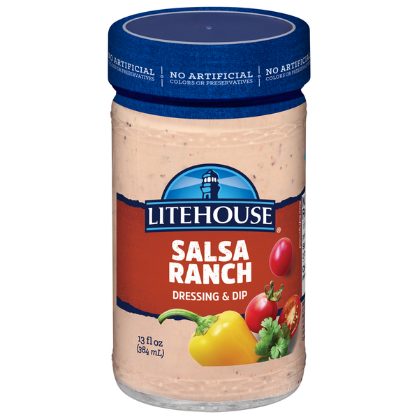 Litehouse Dressing Dip, Salsa Ranch Same-Day Delivery or Pickup | Jerry's Foods Litehouse Dressing Dip, Salsa Ranch Same-Day Delivery or Pickup | Jerry's Foods