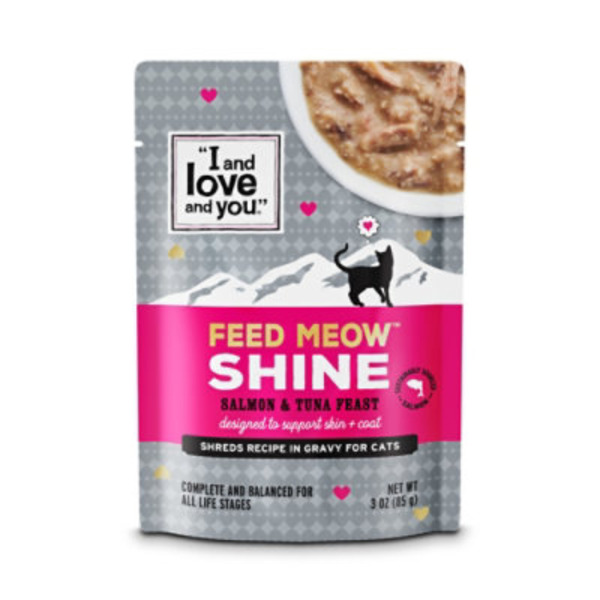 I and love and you Cat Food, Salmon & Tuna Feast, Shine