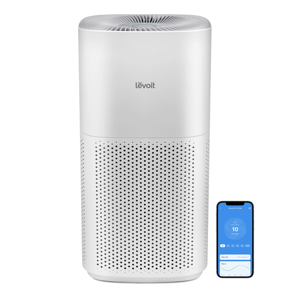 Levoit PlasmaPro 600S Smart True HEPA Air Purifier - White - 635 Sq. Ft