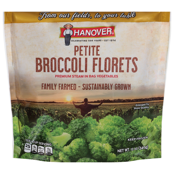 Hanover Petite Broccoli Florets Same-Day Delivery or Pickup | Stew