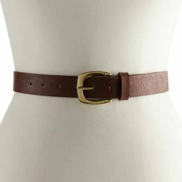 Sonoma Goods For Life Women's Square Buckle Belt - Brown