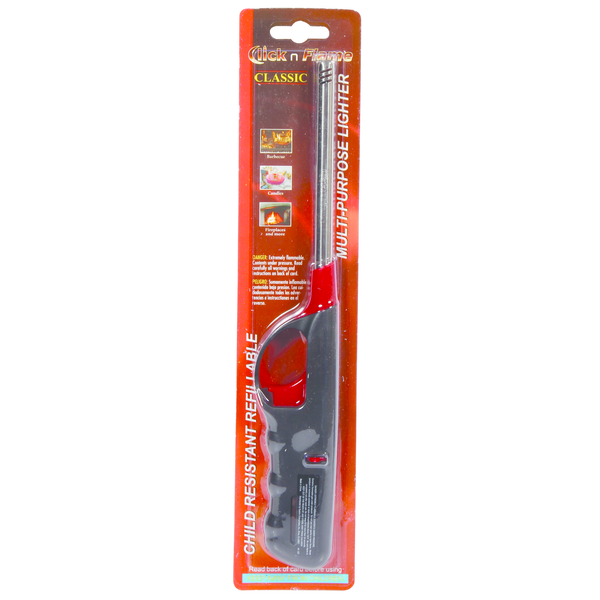Diamond Visions Click N Flame Barbeque Lighter Large Carded - Want It All