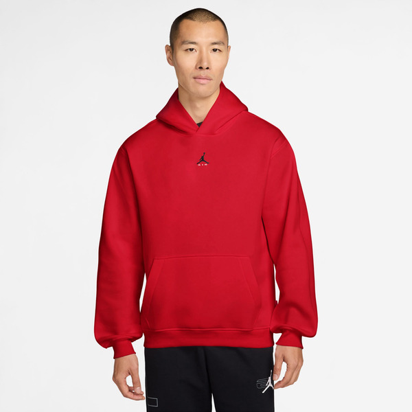 Jordan Men's Brooklyn Statement Fleece Pullover Hoodie, XL - University Red