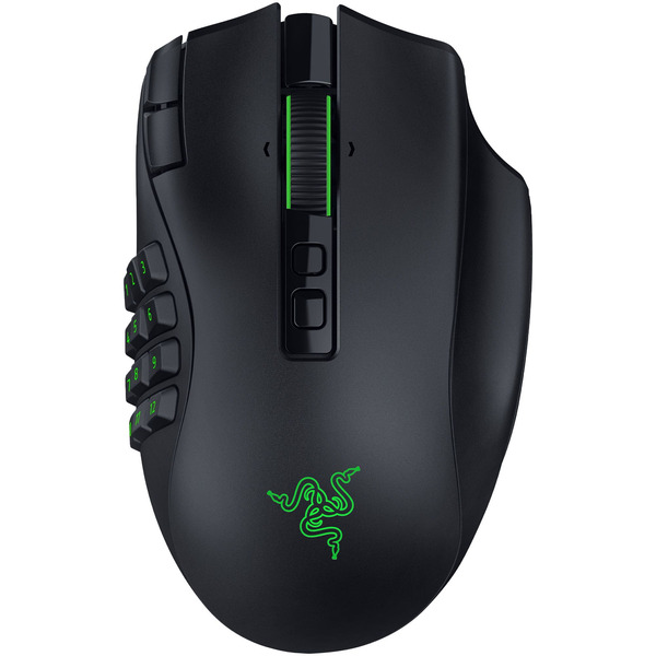 Razer Naga V3 Pro Modular MMO Wireless Optical Gaming Mouse With Swappable Side Plates - Black