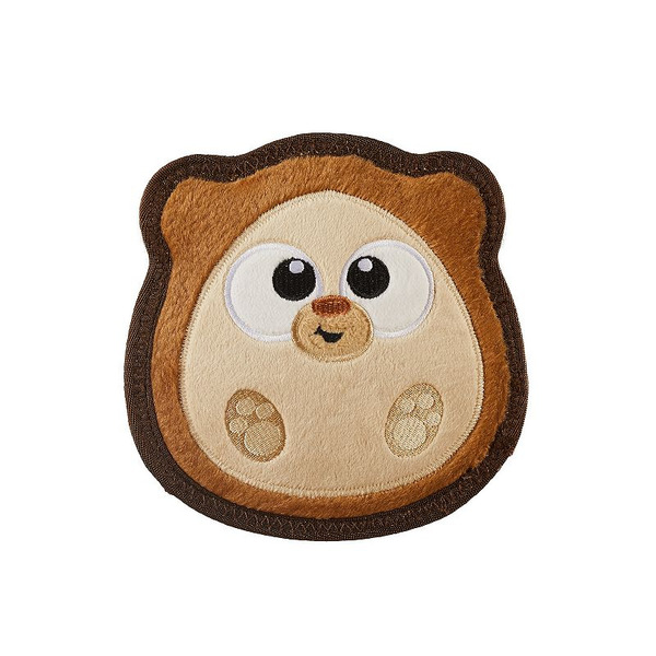 Outward Hound Tough Skinz Woodland Hedgie Dog Toy - Brown