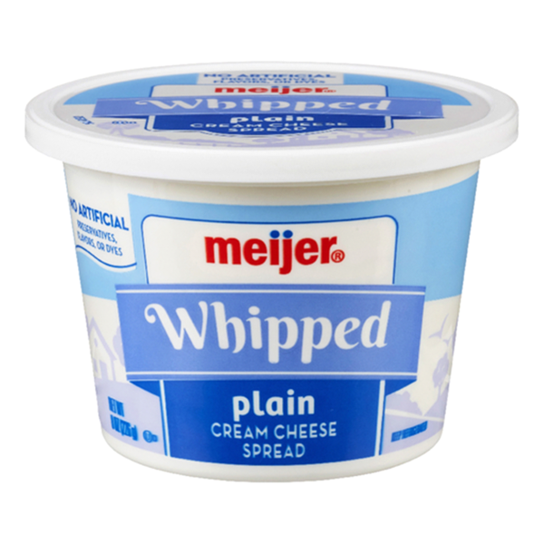 Meijer plain Whipped CREAM CHEESE SPREAD