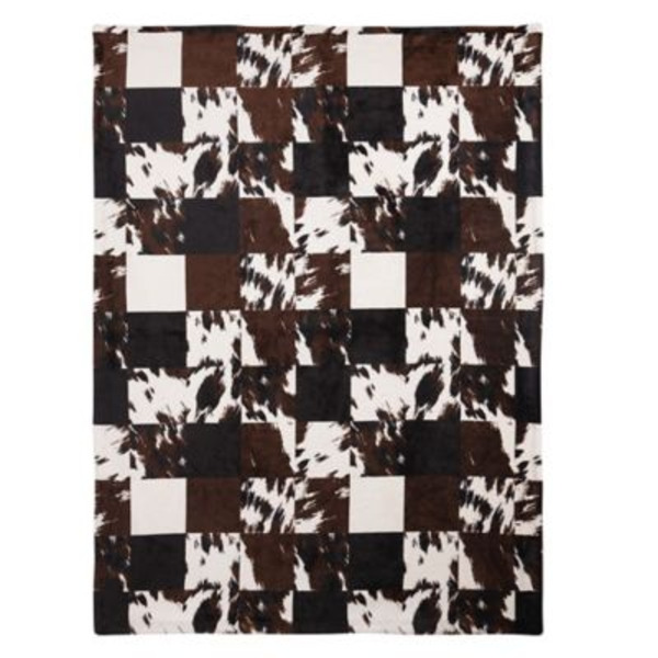Red Shed Cow Throw, 50 x 70in.