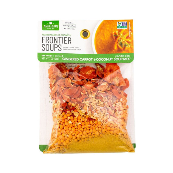 Anderson House Frontier Soups Gingered Carrot & Coconut Soup Mix