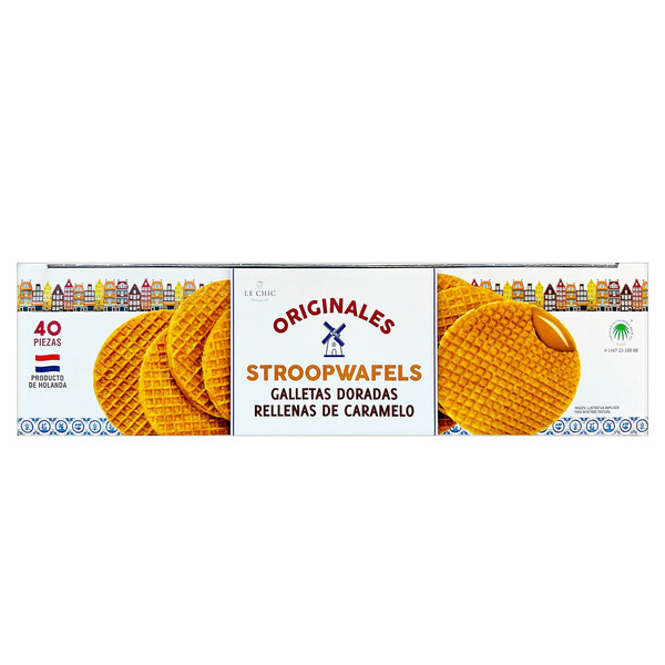 Le Bon Patissier Original Recipe Stroopwafels Toasted Waffles Filled With Caramel