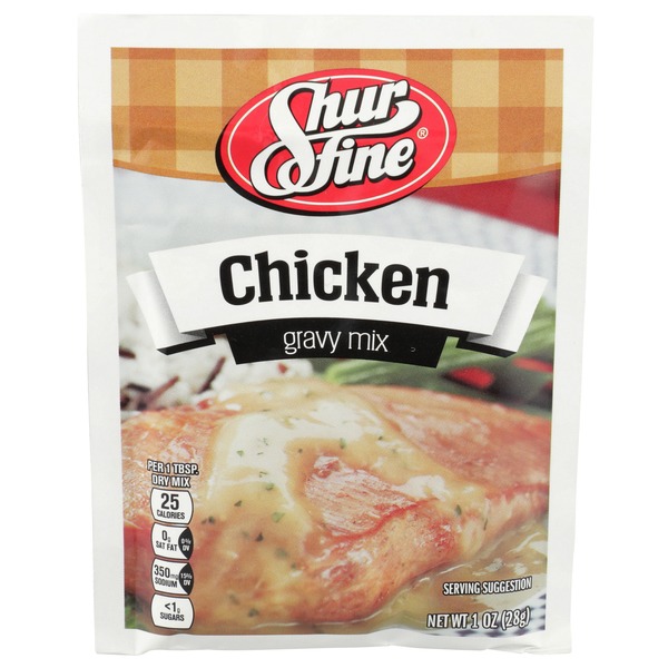 Shurfine Chicken Gravy Mix (1 oz) Instacart
