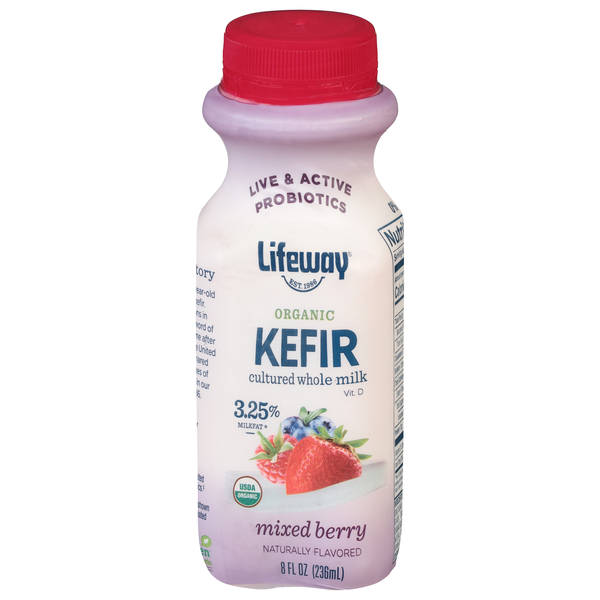 Stop Berry Stop & Shop Lifeway Organic Lactose Free Mixed Berry Kefir Same-Day ...