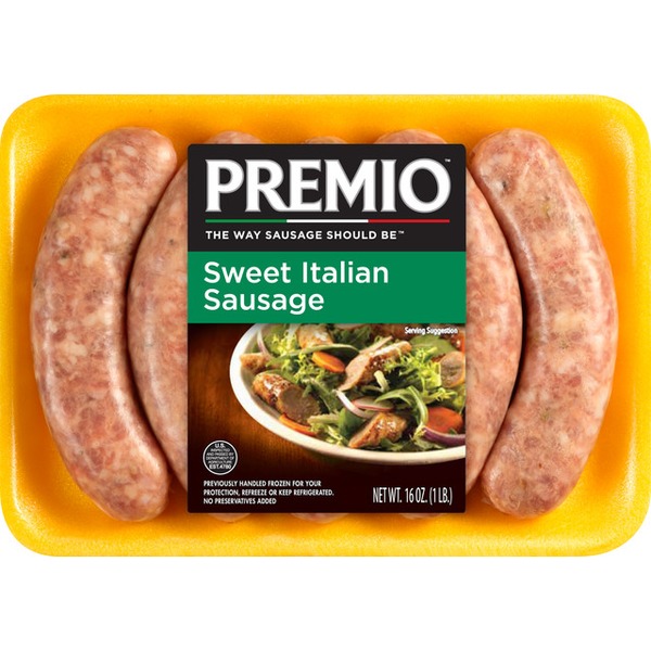 Premio Sweet Italian Sausage (16 oz) Instacart