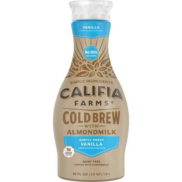 Califia Farms Vanilla Cold Brew Coffee with Almond Milk