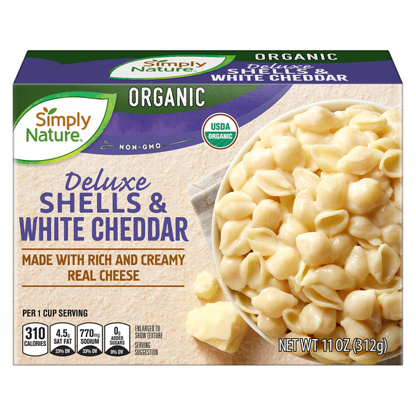 Simply Nature Shells & White Cheddar