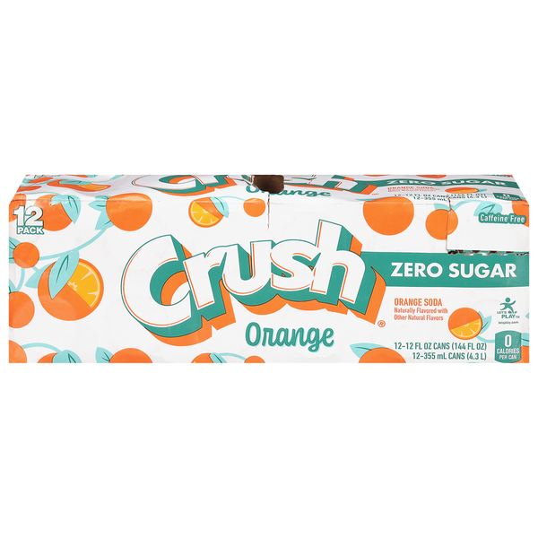 Crush Zero Sugar Orange Soda Same-Day Delivery or Pickup | Market