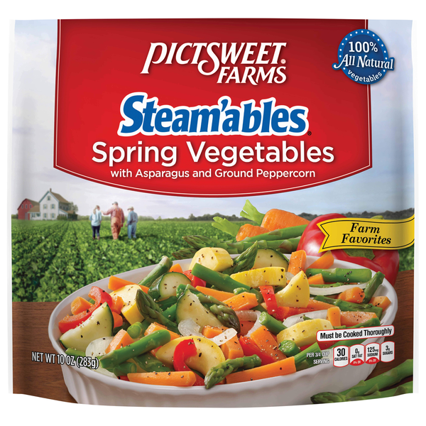 Pictsweet Farms Steamables Farm Favorites Spring Vegetables