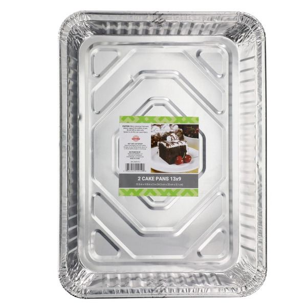 Aluminum Foil 13x9 Inch Pan In Cm Jiffy-foil Cake Pans, 13 X