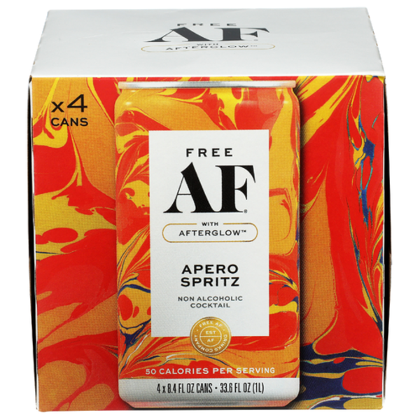 Free Af Drinks Company Apero Spritz Non-Alcoholic Cocktail With