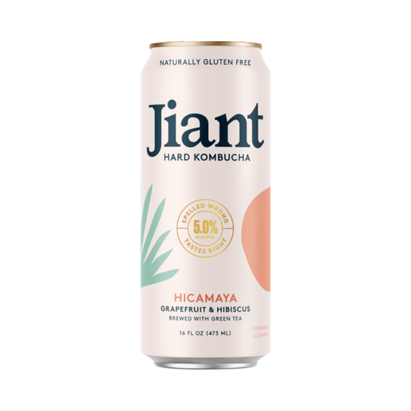 Jiant Hicamaya, Grapefruit & Hibiscus, Hard Kombucha Same-Day