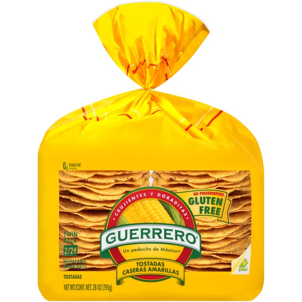 Guerrero Tostadas Caseras Amarillas (24 ct) Instacart