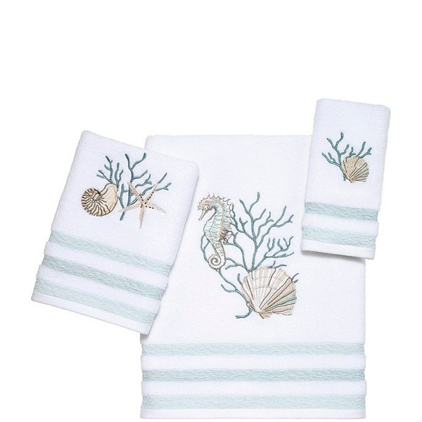 Avanti Linens Coastal Terrazzo Bath Towels