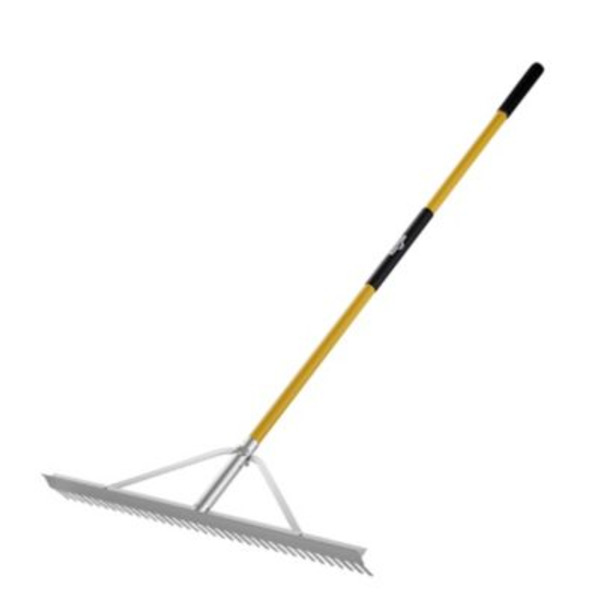 Ground Work 36 in. Aluminum Landscape Rake