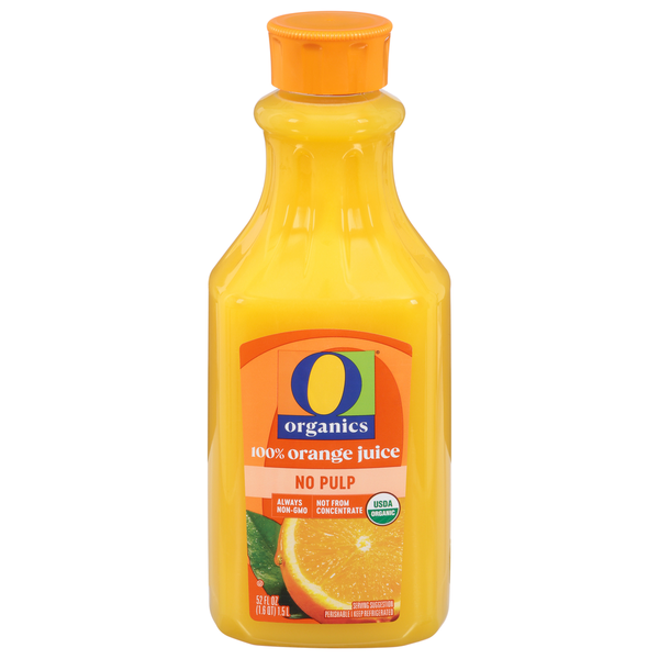 O Organics 100% Orange Juice, No Pulp