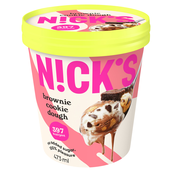 N!ck's Brownie Cookie Dough Ice Cream Same-Day Delivery or Pickup