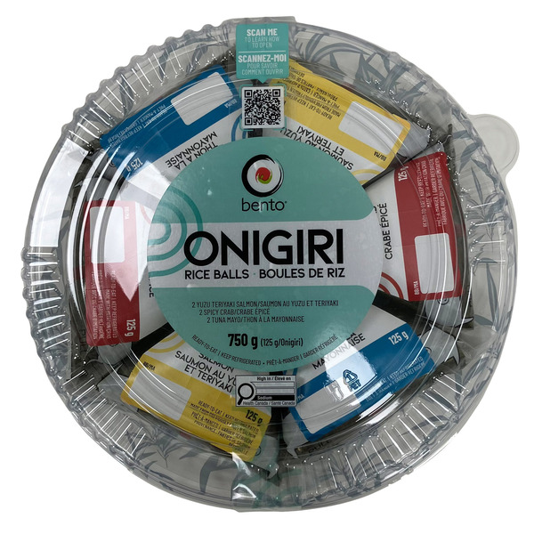 Bento Onigiri Rice Balls 6 x 125 g