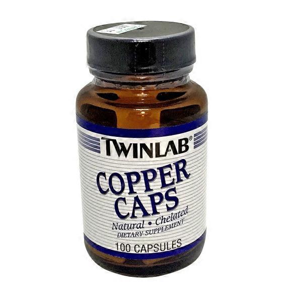 Twinlab Copper Caps 2 Mg (Natural & Chelated) (100 ct) Instacart