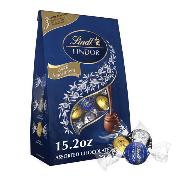 Lindt Lindor Assorted Dark Chocolate Candy Truffles Same-Day