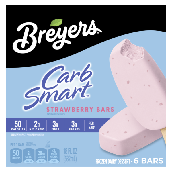 Breyers Carb Smart Strawberry Bars