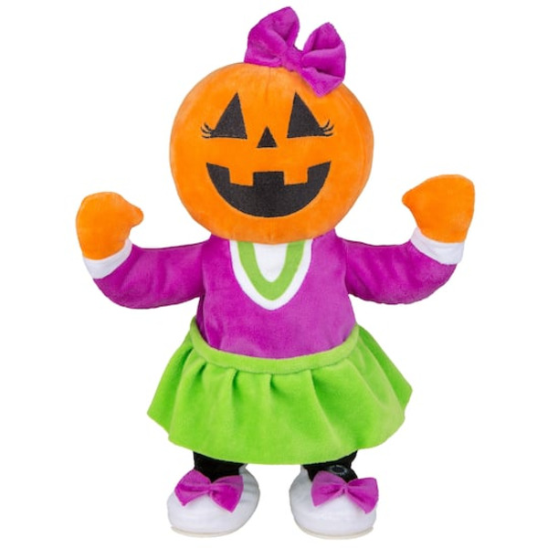 Ashland Jack-O'-Lantern Girl Animated Plush