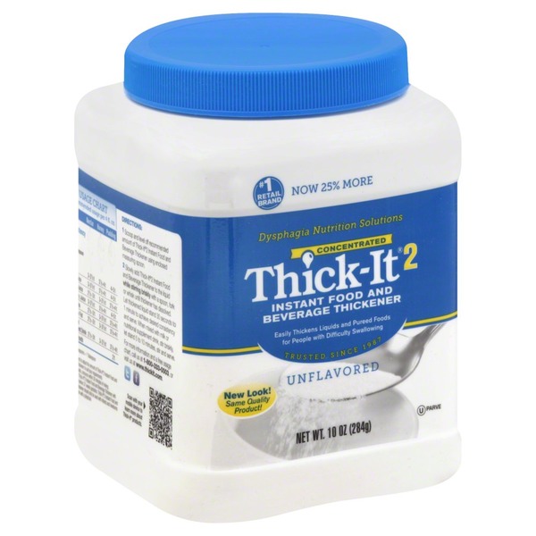 Thick It Food and Beverage Thickener, Instant, Concentrated, Unflavored